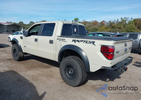 2013 Ford F-150 Svt Raptor из США, поврежденный, VIN 1FTFW1R60DFE08927